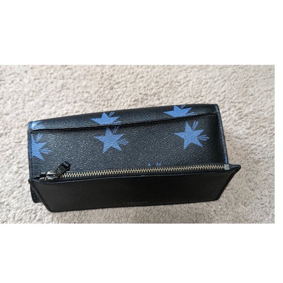 Coach envelope wallet star canyon print w/ removable zip insert - Picture 9 of 16